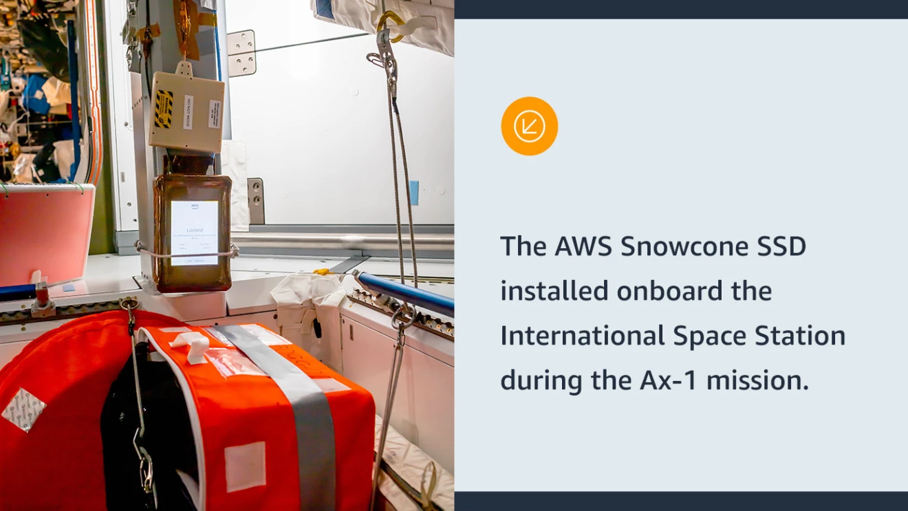AWS Snowcone – крайові обчислення вийшли у космос